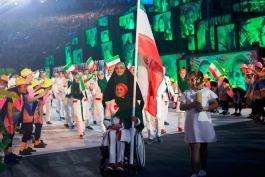 المپیک 2016 ریو؛ واکنش رسانه های خارجی به حضور زهرا نعمتی به عنوان پرچمدار کاروان ورزشی ایران
