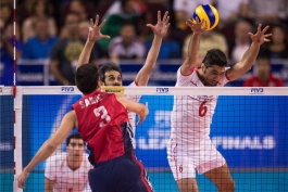 ایران - آمریکا - والیبال - لیگ جهانی