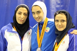 کیمیا علیزاده مدال طلای مسابقات تکواندو مسکو را از آن خود کرد
