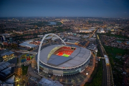گزارش تصویری؛ تصاویر هوایی از استادیوم های لندن 