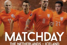 رسمی؛ ترکیب تیم های هلند و ایسلند 