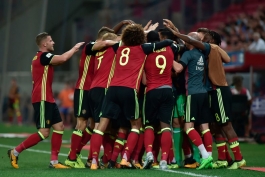 صعود بلژیک به جام جهانی 2018