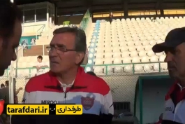 ویدیو؛ مصاحبه با برانکو بعد از بازی با ترینیدا و توباگو 