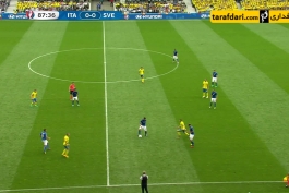 گل HD بازی ایتالیا 1-0 سوئد (یورو 2016)