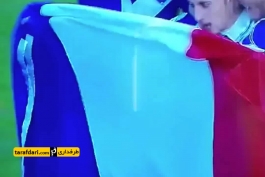 ویدیو؛ بوسیدن پرچم فرانسه پس از گلزنی در سری ب ایتالیا