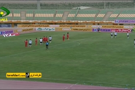 خلاصه بازی صبای قم 2-1 فولاد 