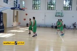ویدئو؛ اولین تمرین تیم ملی بسکتبال در چین قبل از جام ملتها