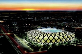 استادیوم آمازونیا در مانائوس برزیل جام جهانی 
