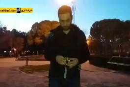 ویدیو اختصاصی از حل  مکعب روبیک توسط رکوردار ایران