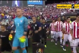 خلاصه بازی آمریکا 1-0 پاراگوئه