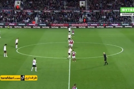 خلاصه بازی وستهم 1-2 منچستریونایتد