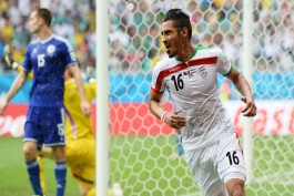 قوچان‌نژاد:٩٠ درصد زحمات تیم ملی به گردن کی‌روش بود/ گلم را به او تقدیم می‌کنم