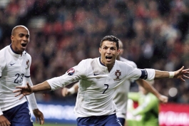 کریستیانو رونالدو یک گل تا تبدیل شدن به بهترین گلزن تاریخ رقابت های یورو