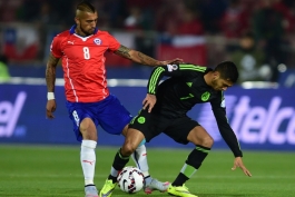 کوپا آمریکا؛ شیلی 3-3 مکزیک؛ امید مکزیک به صعود قوت گرفت