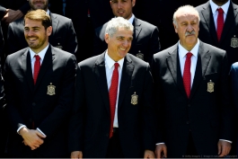 رئیس فدراسیون فوتبال اسپانیا: دل بوسکه میراث فوتبال ما است؛ قهرمانی آلمان نتیجه ایمان به مربی و تیم بود