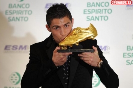 کریستیانو رونالدو: واقعاً می خواستم برنده کفش طلا شوم