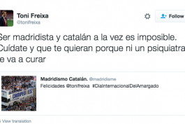 اظهارات توهین آمیز مدیر سابق باشگاه بارسلونا نسبت به هواداران رئال مادرید در کاتالونیا