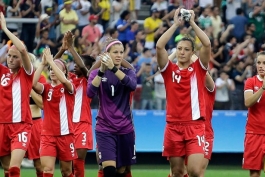 المپیک ریو 2016؛ پیروزی تاریخی تیم فوتبال زنان کانادا مقابل آلمان