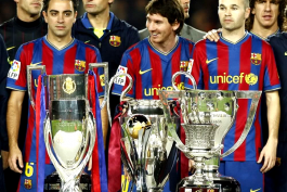 barca for ever you know its barca 