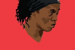 پوستر هنری زیبا از شاعر فوتبال R10