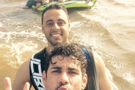 عکس روز؛ تعطیلات دیگو کاستا
