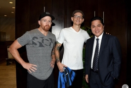 دیدار اینتری ها با دو تن از اعضای گروه لینکین پارک در چین (عکس)
