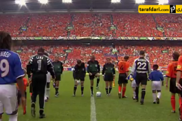 ویدیو؛ بازی های ماندگار یورو - فرانسه 2-3 هلند (2000)