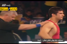 ویدیو؛ جام جهانی کشتی - شکست نوری برابر عباس اف در وزن 85 کیلوگرم (ایران - آذربایجان)