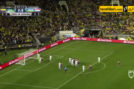 ویدیو؛ واکنش تماشایی اوسپینا در بازی پاراگوئه و کلمبیا