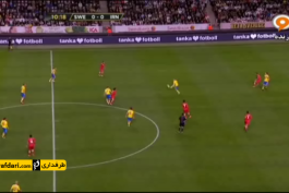 خلاصه بازی سوئد 3-1 ایران