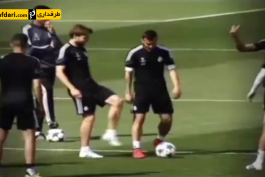ویدیو؛ حرکت نمایشی خسه در تمرینات رئال مادرید