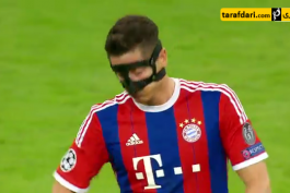 کلیپ؛ 5 بازیکن با ماسک برتر لیگ قهرمانان اروپا