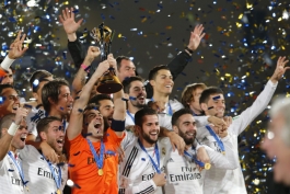 دانلود جشن قهرمانی رئال مادرید در جام باشگاه های جهان 