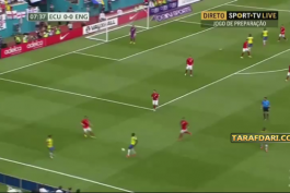 گل های بازی انگلستان 2 - 2 اکوادور