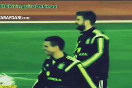 ویدیو؛ شعار دادن برخی هواداران اسپانیا علیه پیکه در تمرینات تیم ملی اسپانیا