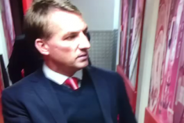 ویدیو؛ واکنش جالب برندن راجرز هنگام ملاقات با آنچلوتی پیش از بازی لیورپول - رئال