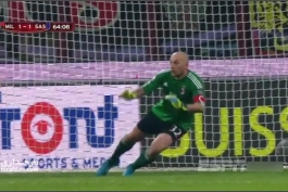  خلاصه بازی میلان 2-1 ساسولو