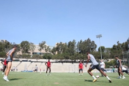 Manchester United training