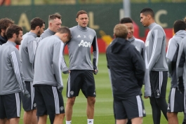 Matic - Daley Blind - Juan Mata - Manchester United Training - تمرینات منچستر یونایتد 