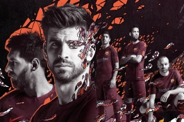 Barcelona third kit - پیراهن سوم بارسلونا