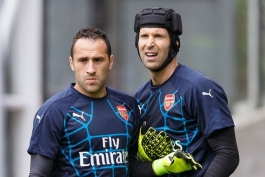 cech and david ospina - Arsenal - دروازه بانان آرسنال