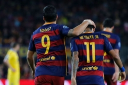 suarez and neymar - Barcelona- بارسلونا
