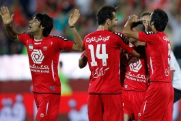 پیروزی پرسپولیس مقابل آلومینیوم میناب؛ حسینی مصدوم شد، رضایی هت‌تریک کرد 