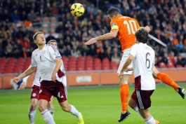 هلند 6- 0 لیتوانی؛ پیروزی قاطع نارنجی ها در پی اس وی آرنا