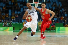 بسکتبال المپیک ریو 2016؛ شکست سنگین چین در برابر فرانسه