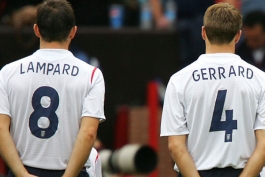 Frank Lampard - Steven Gerrard - Liverpool - Chelsea - England 