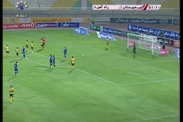 گل و خلاصه بازی استقلال اهواز 1 - 0 راه آهن 