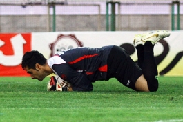   دروازه‌ بان پرسپولیس لیگ یکی شد