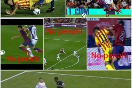 Neymar is a diver they said !