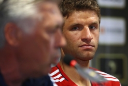 توماس مولر - کارلو آنچلوتی - بایرن مونیخ